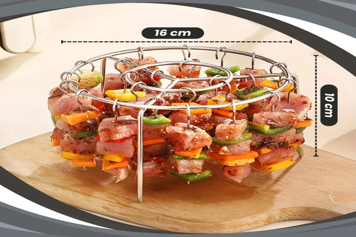 Parrilla de Brochetas + 4 BONUS digitales exclusivos