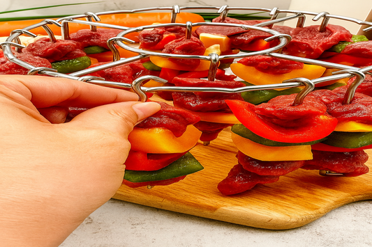 AirChef® ¡Descubre el ritual secreto para asar brochetas perfectas en minutos… sin ensuciar la cocina!